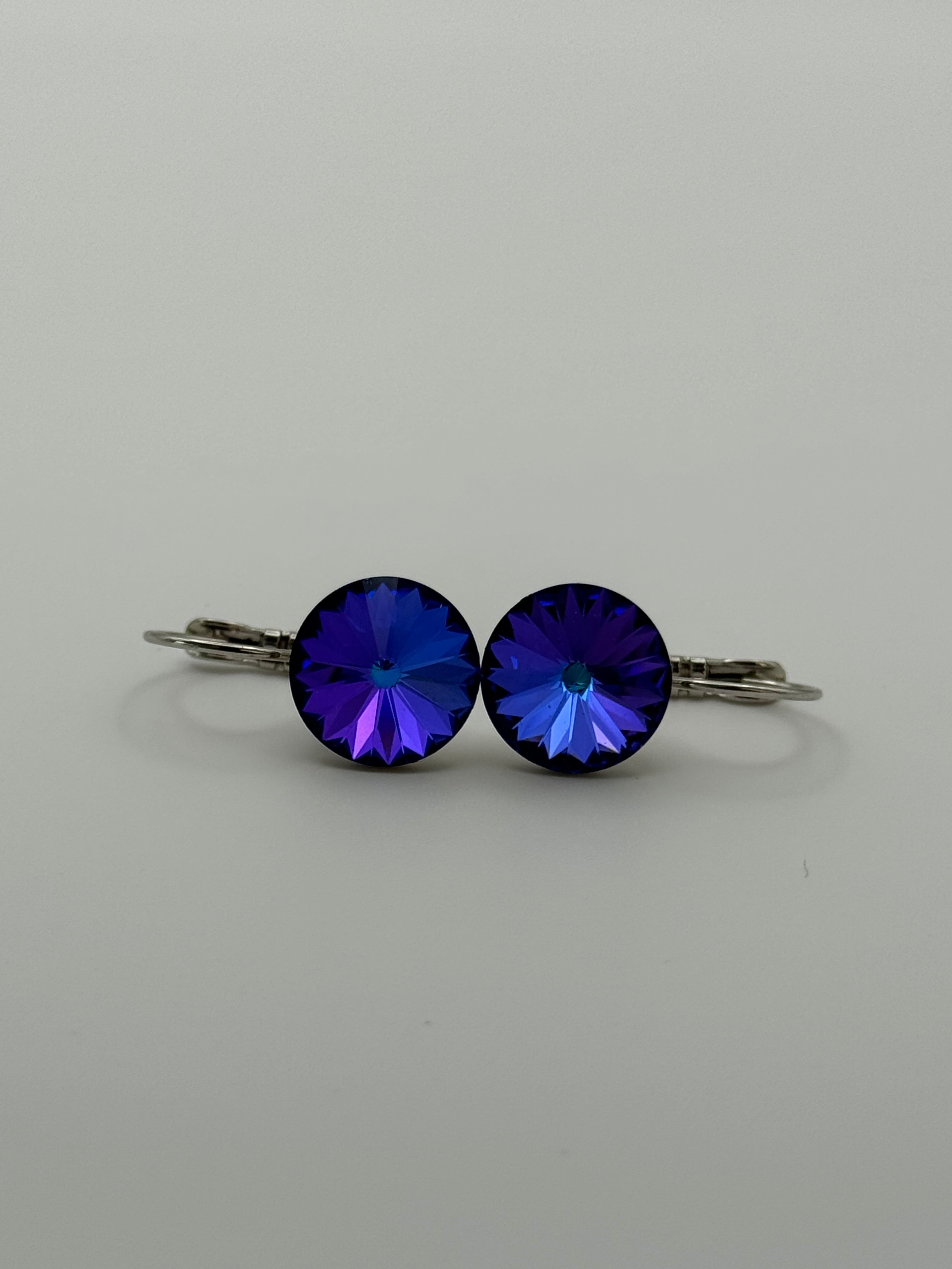 Medium Crystal Drop Earrings