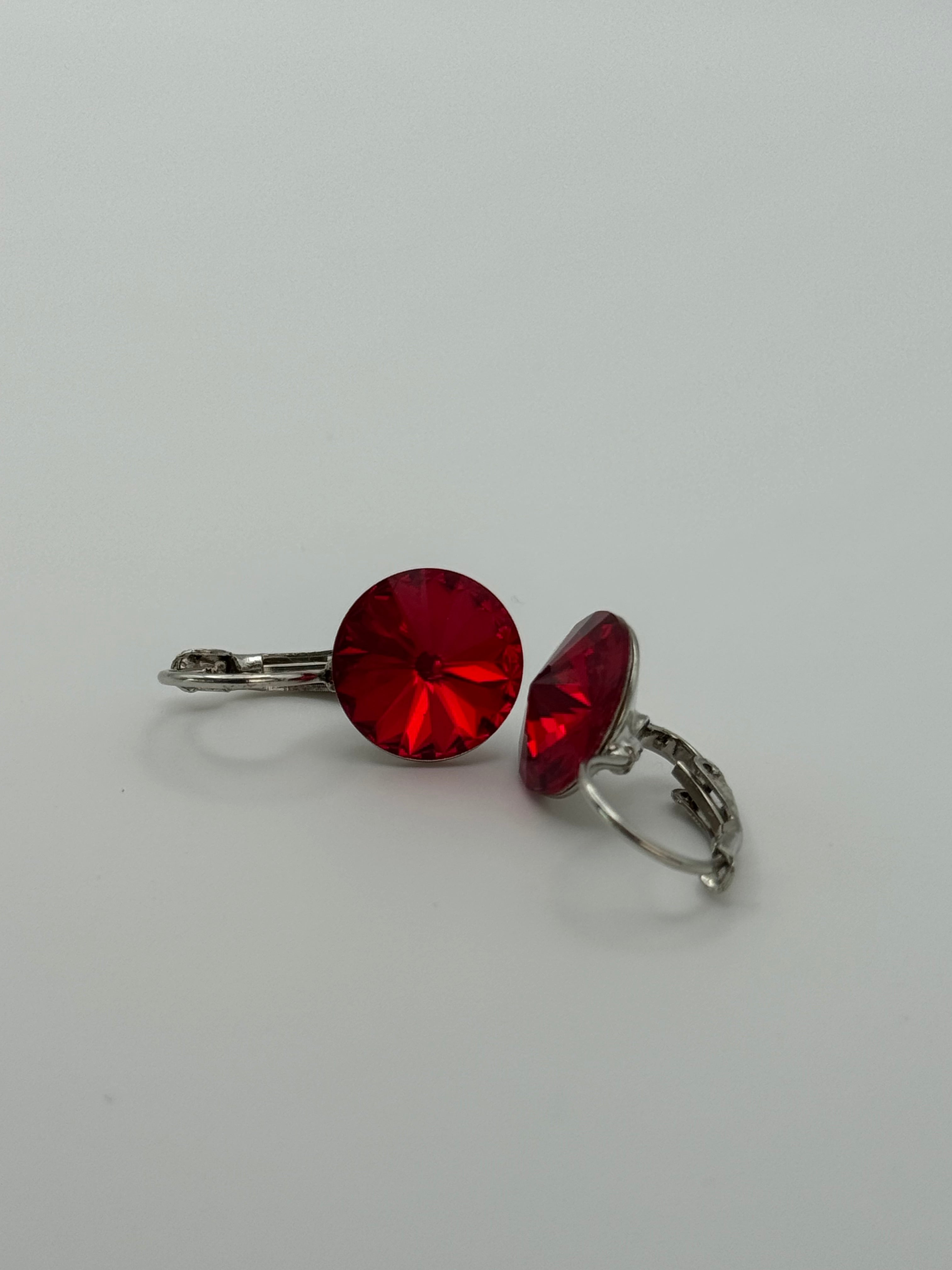 Medium Crystal Drop Earrings