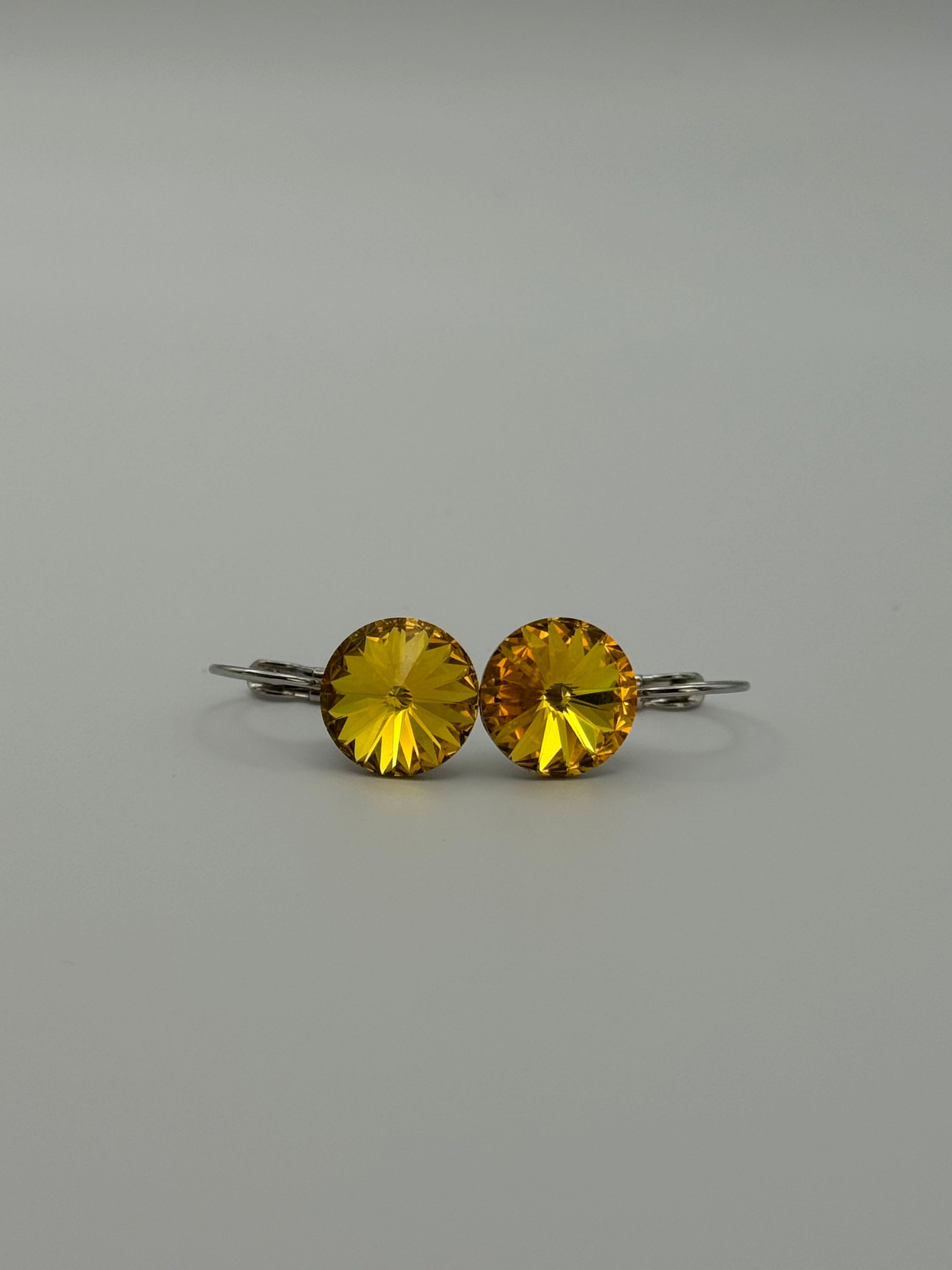 Medium Crystal Drop Earrings