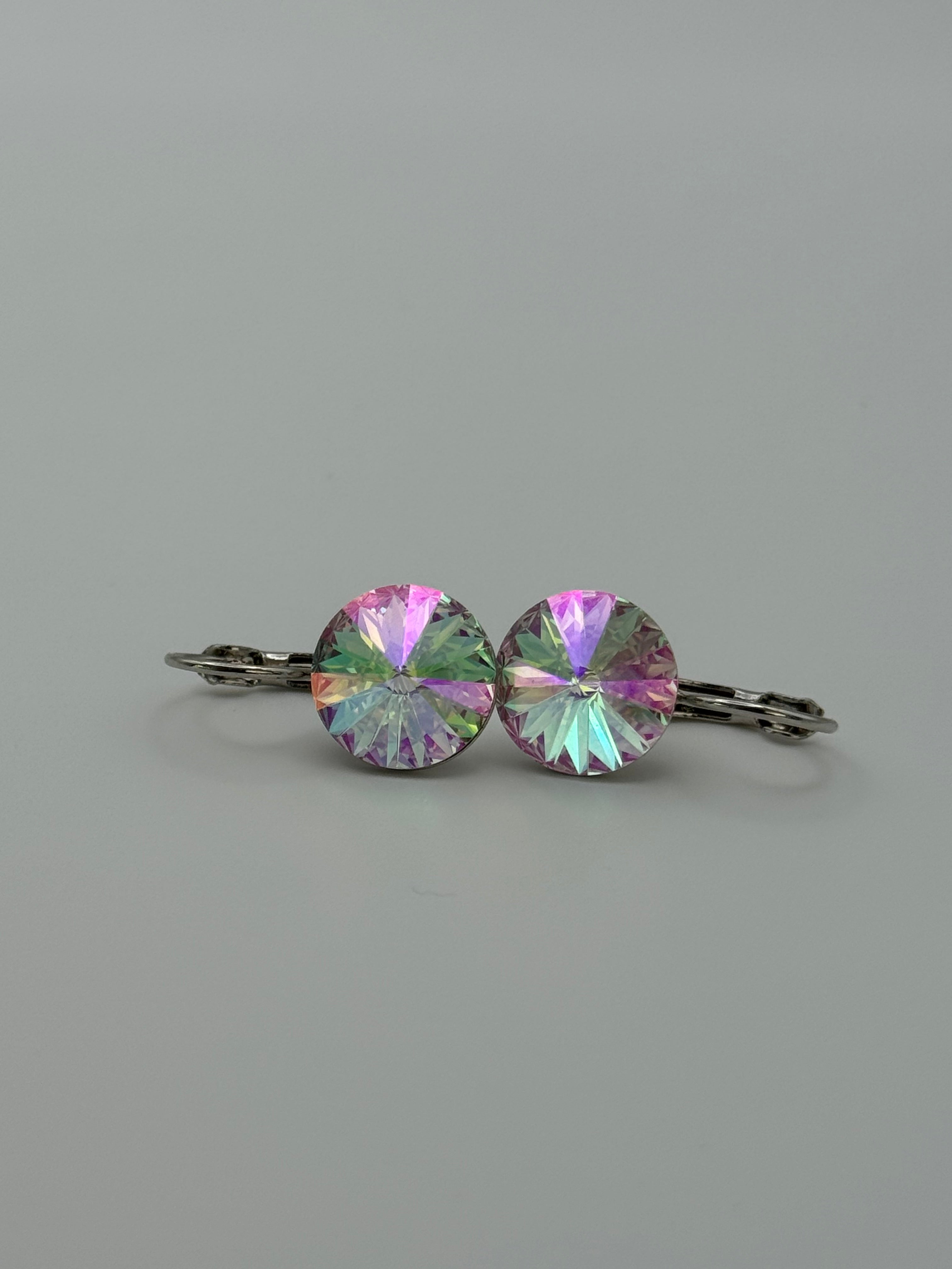 Medium Crystal Drop Earrings