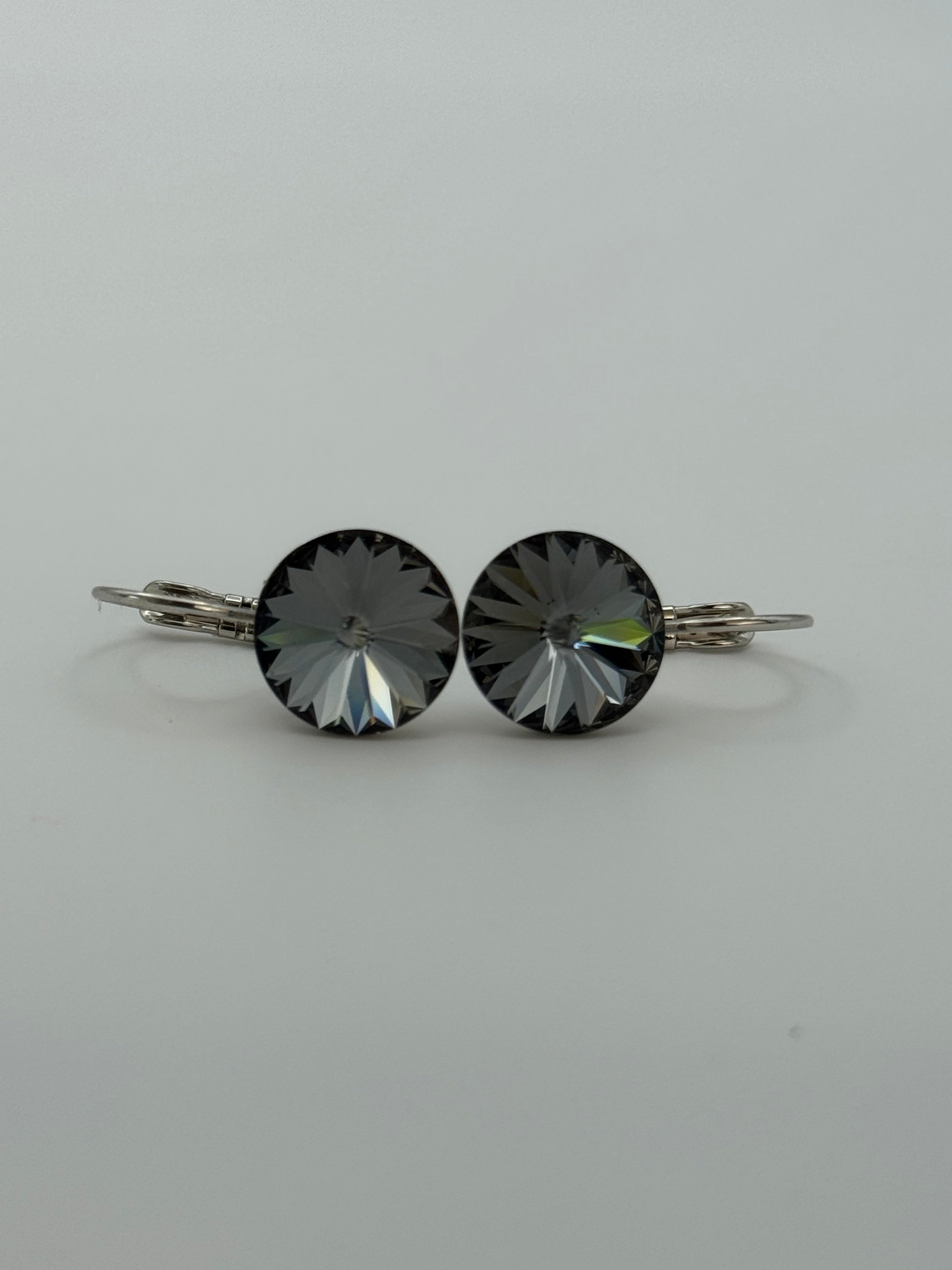 Medium Crystal Drop Earrings