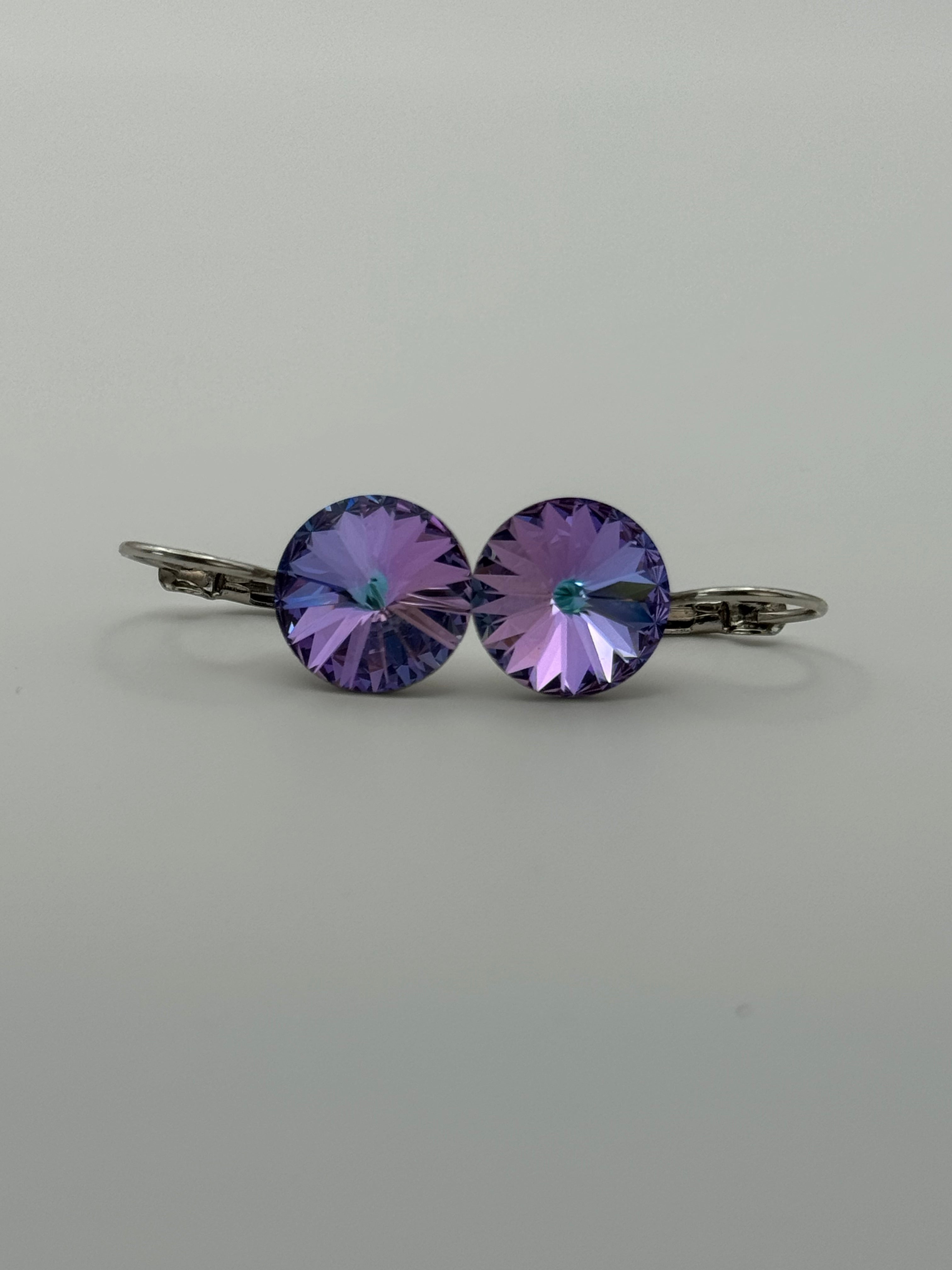Medium Crystal Drop Earrings
