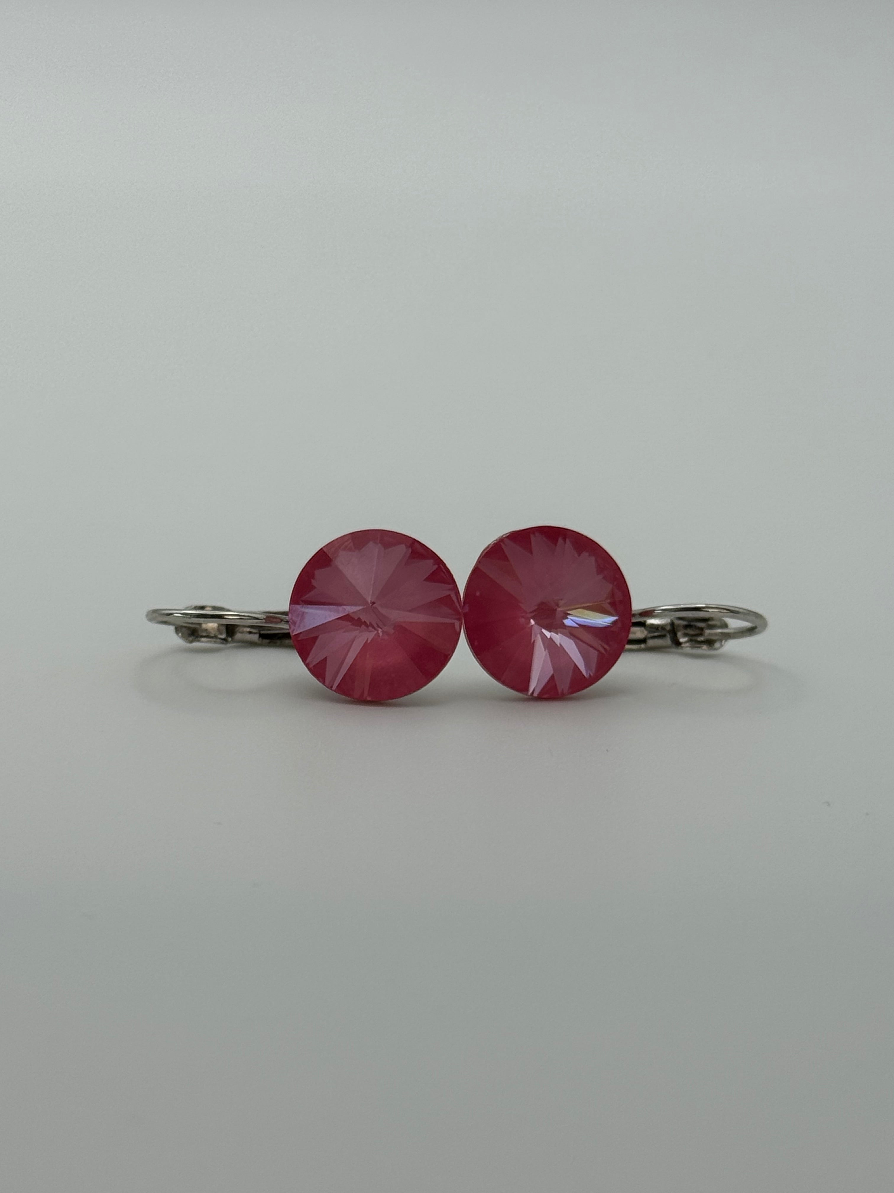 Medium Crystal Drop Earrings
