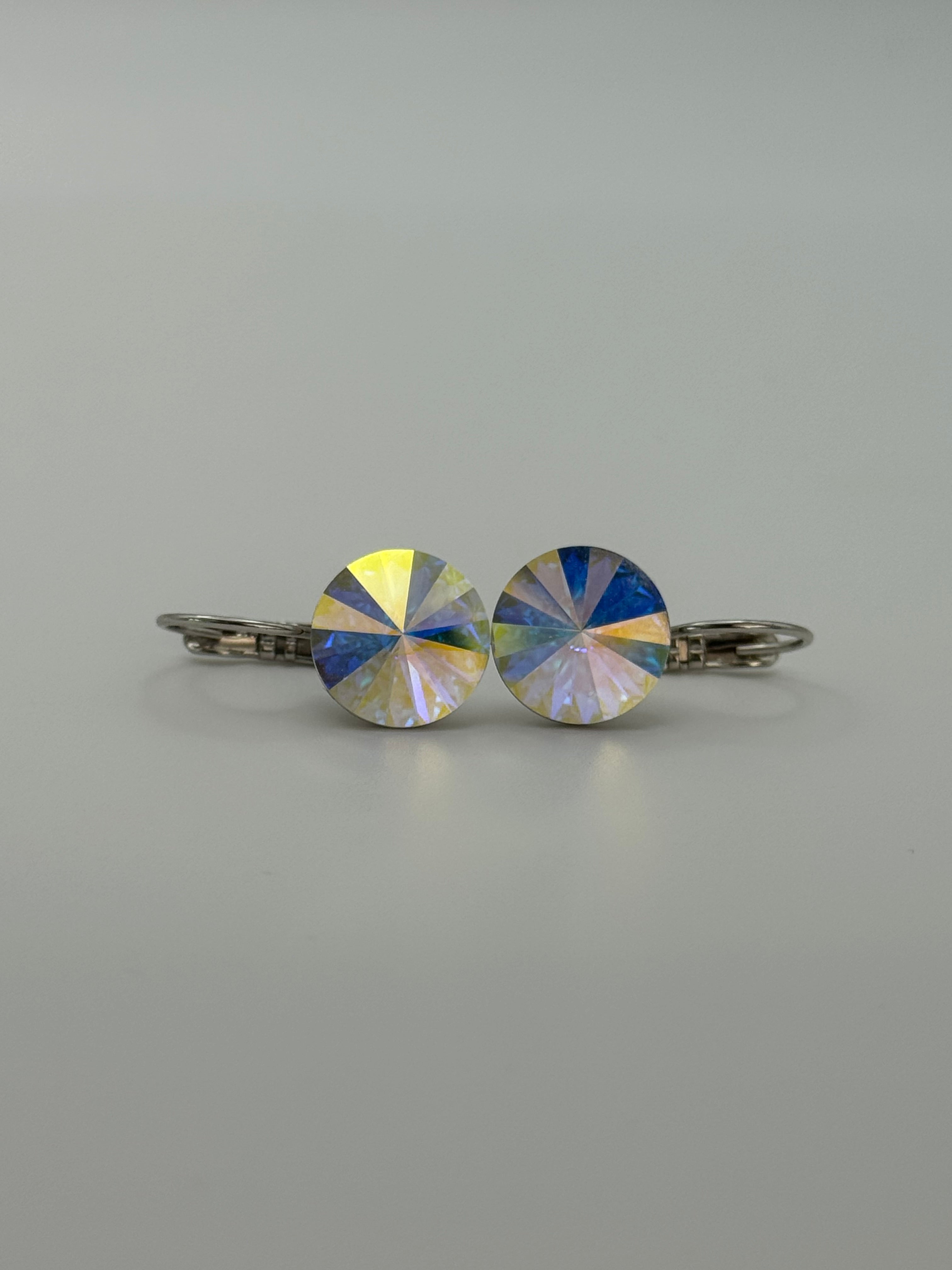 Medium Crystal Drop Earrings