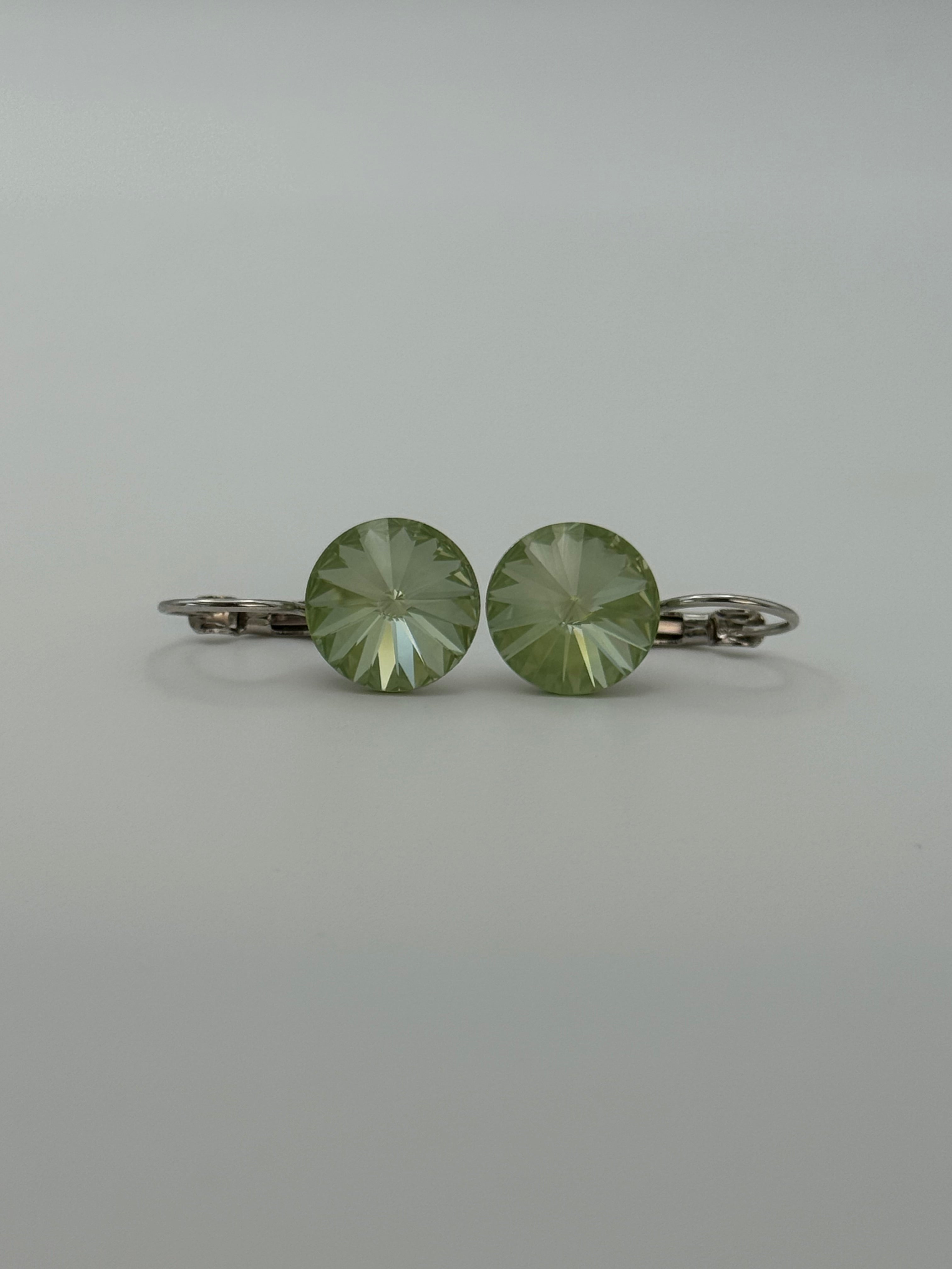 Medium Crystal Drop Earrings