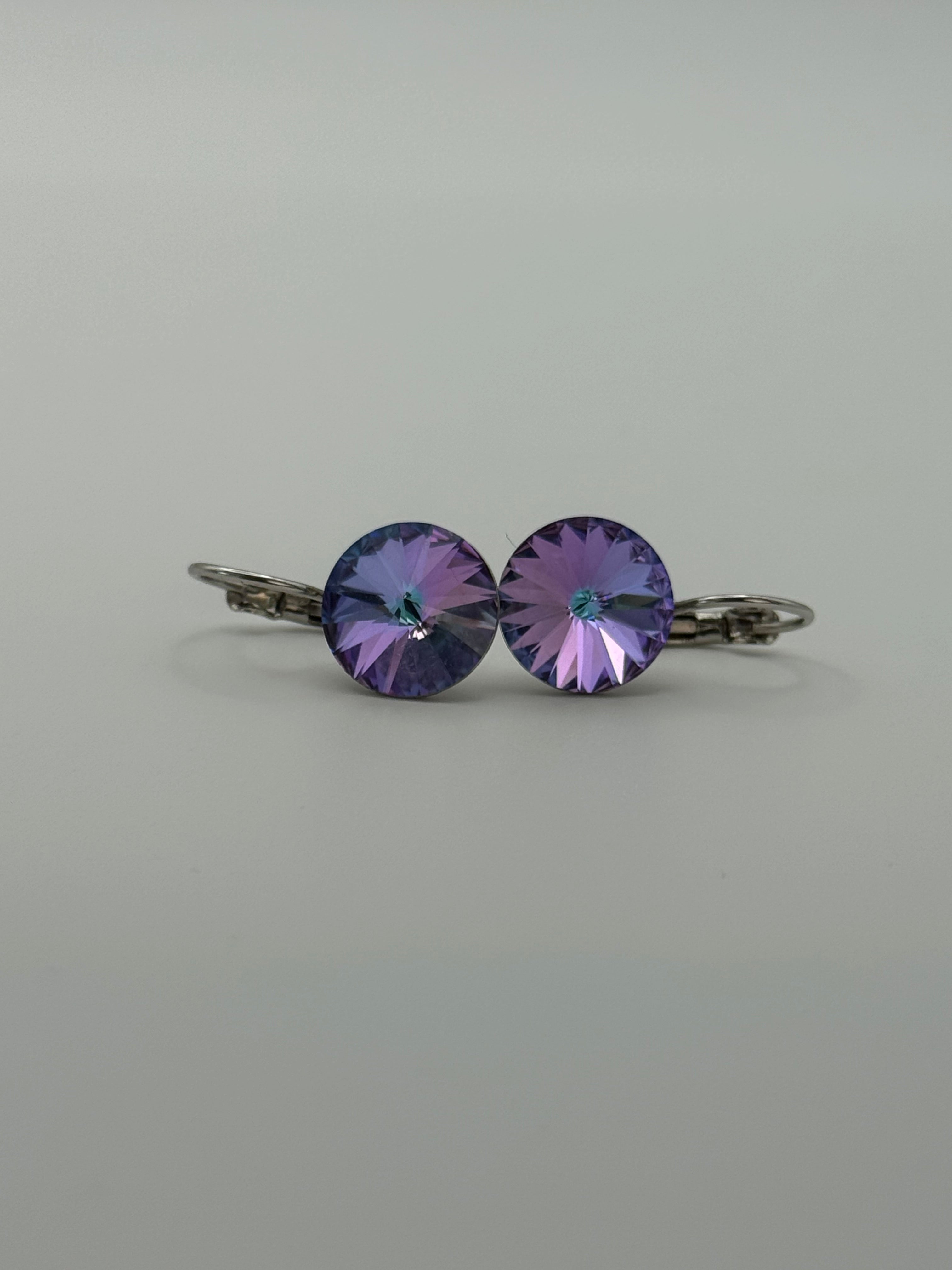 Medium Crystal Drop Earrings