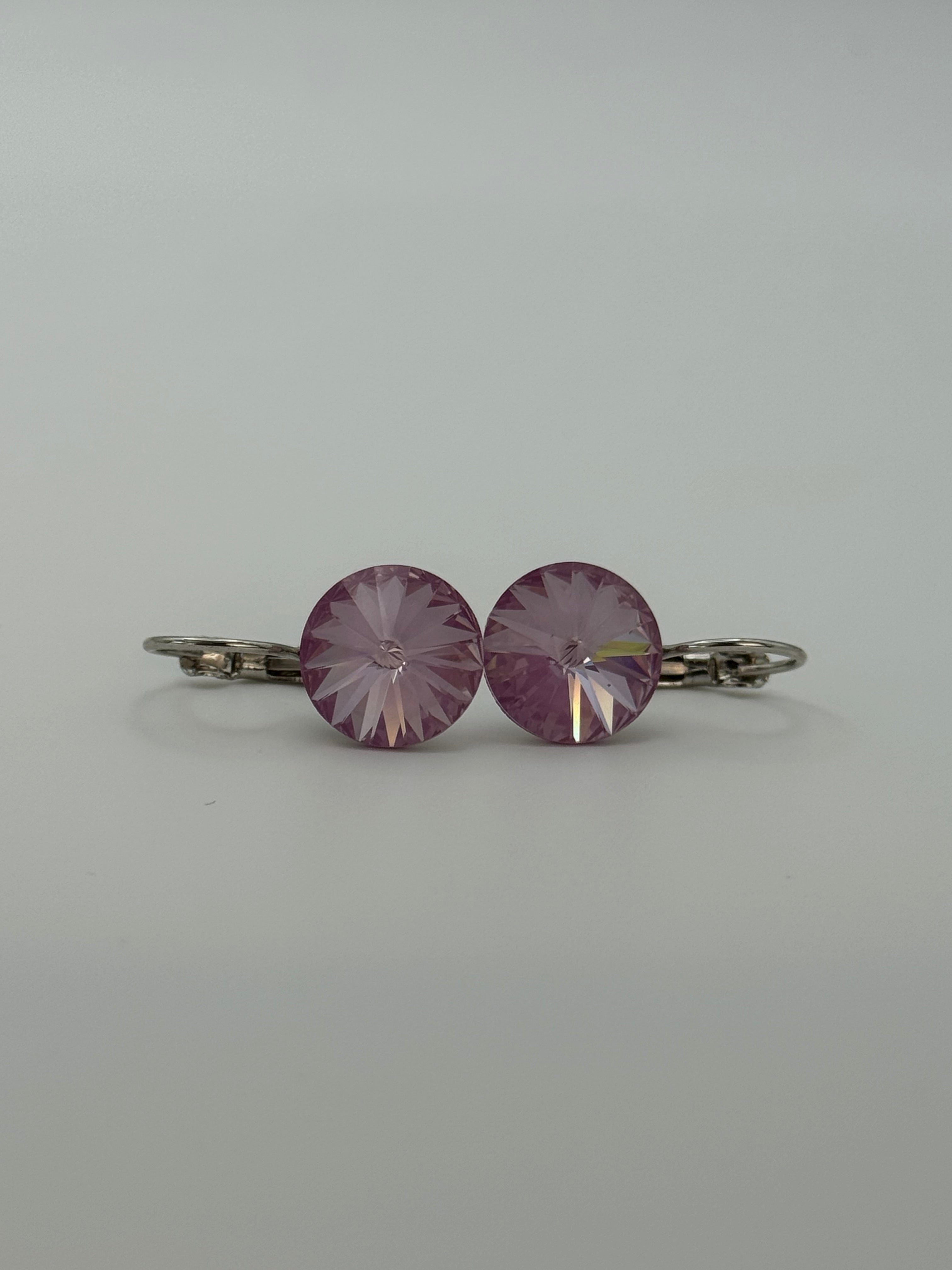 Medium Crystal Drop Earrings