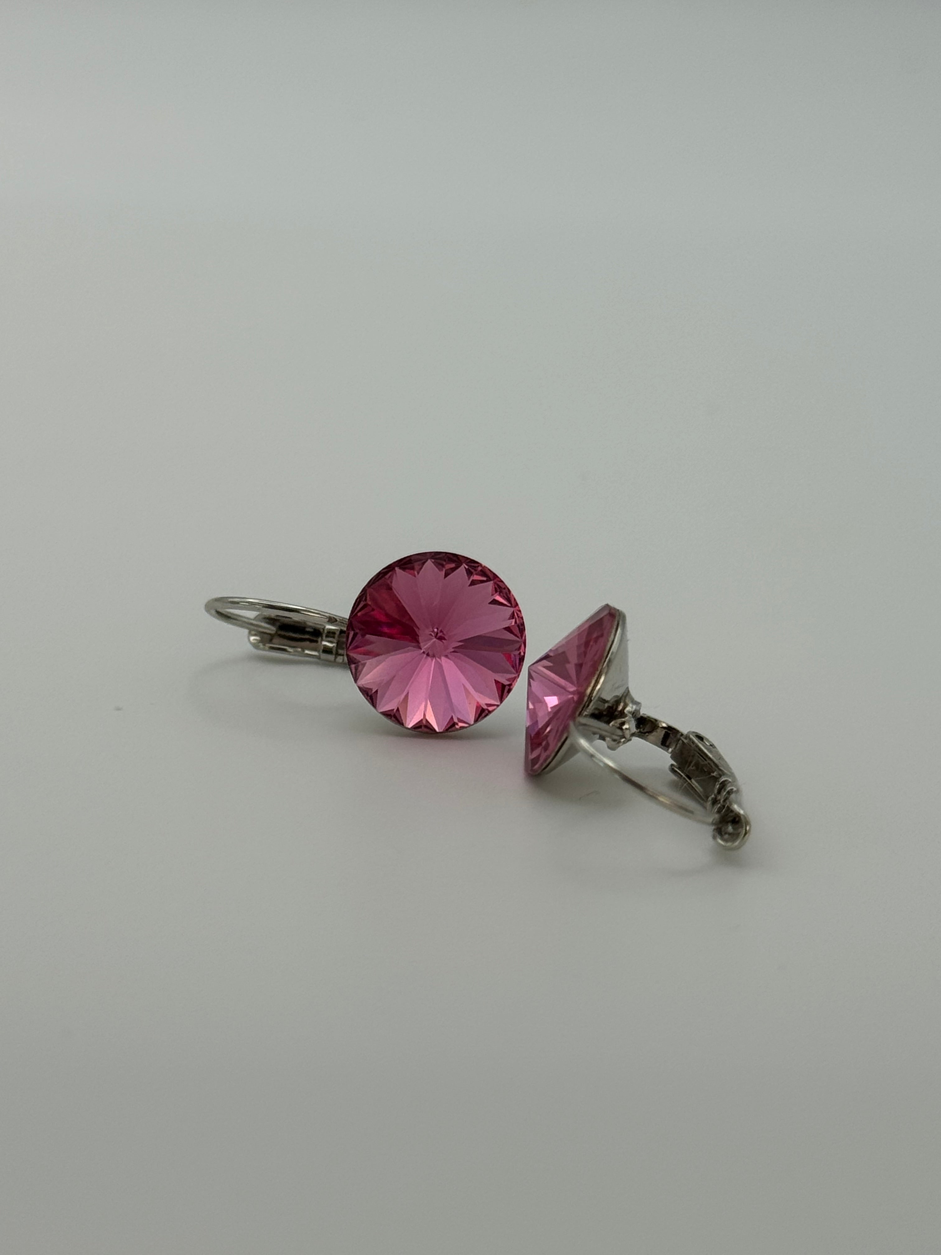 Medium Crystal Drop Earrings