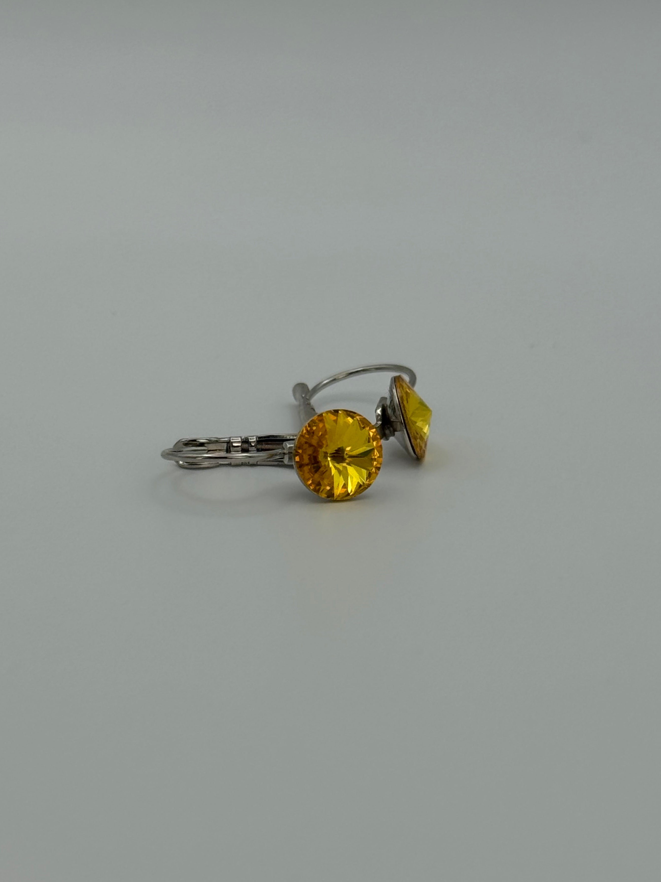 Small Crystal Drop Earring