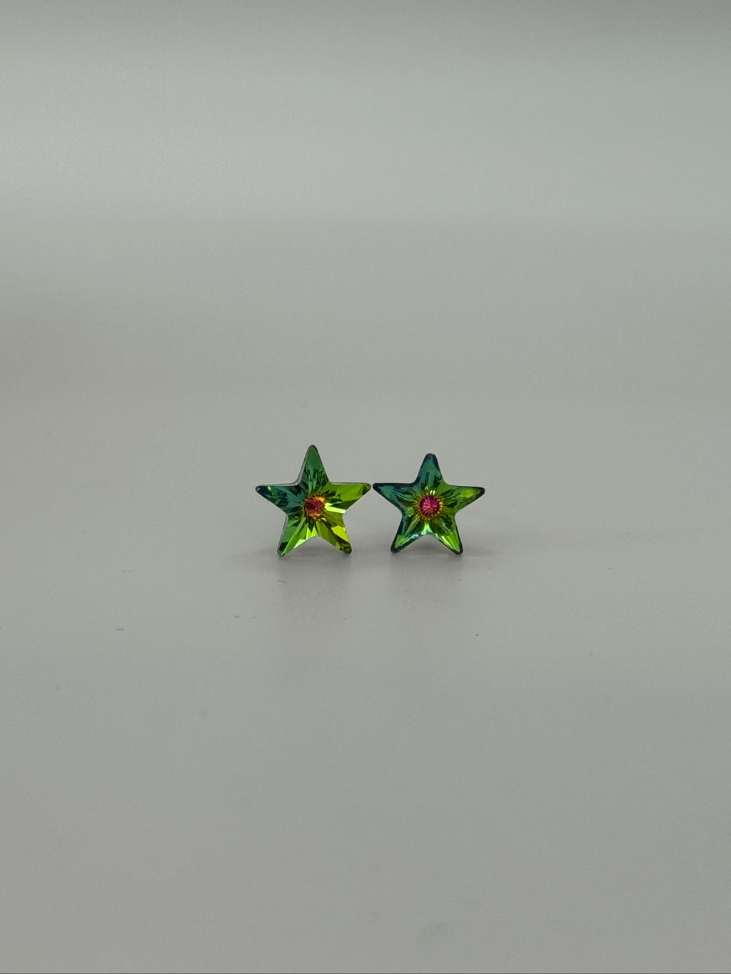 Crystal Star Stud Earrings