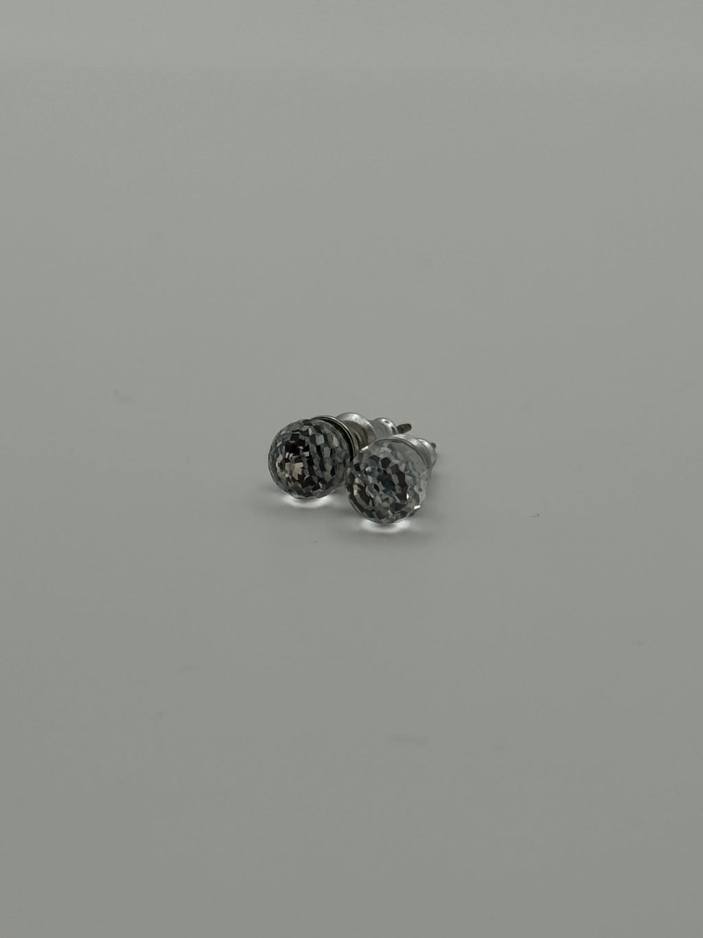 Crystal Ball Stud Earrings