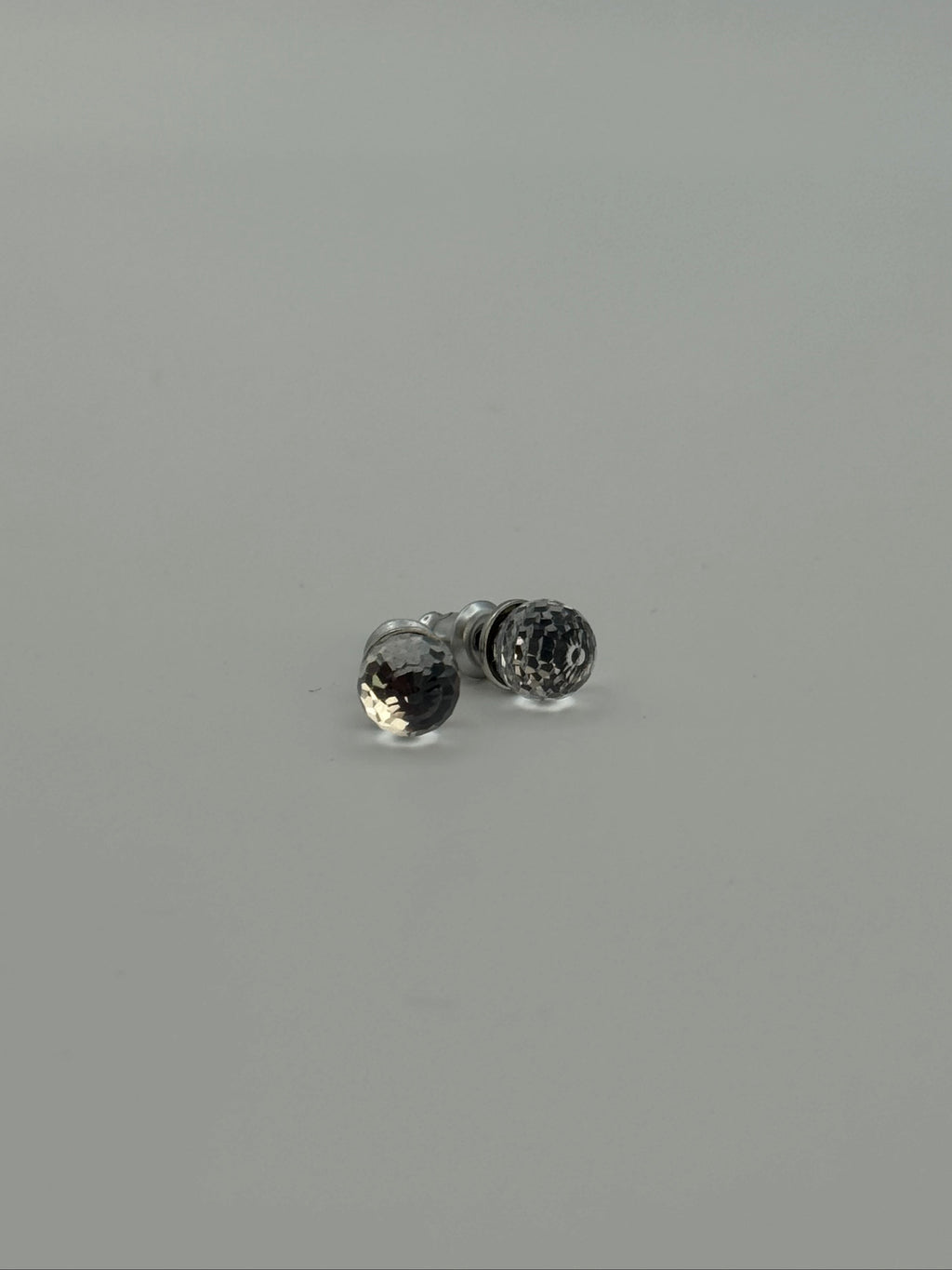 Crystal Ball Stud Earrings