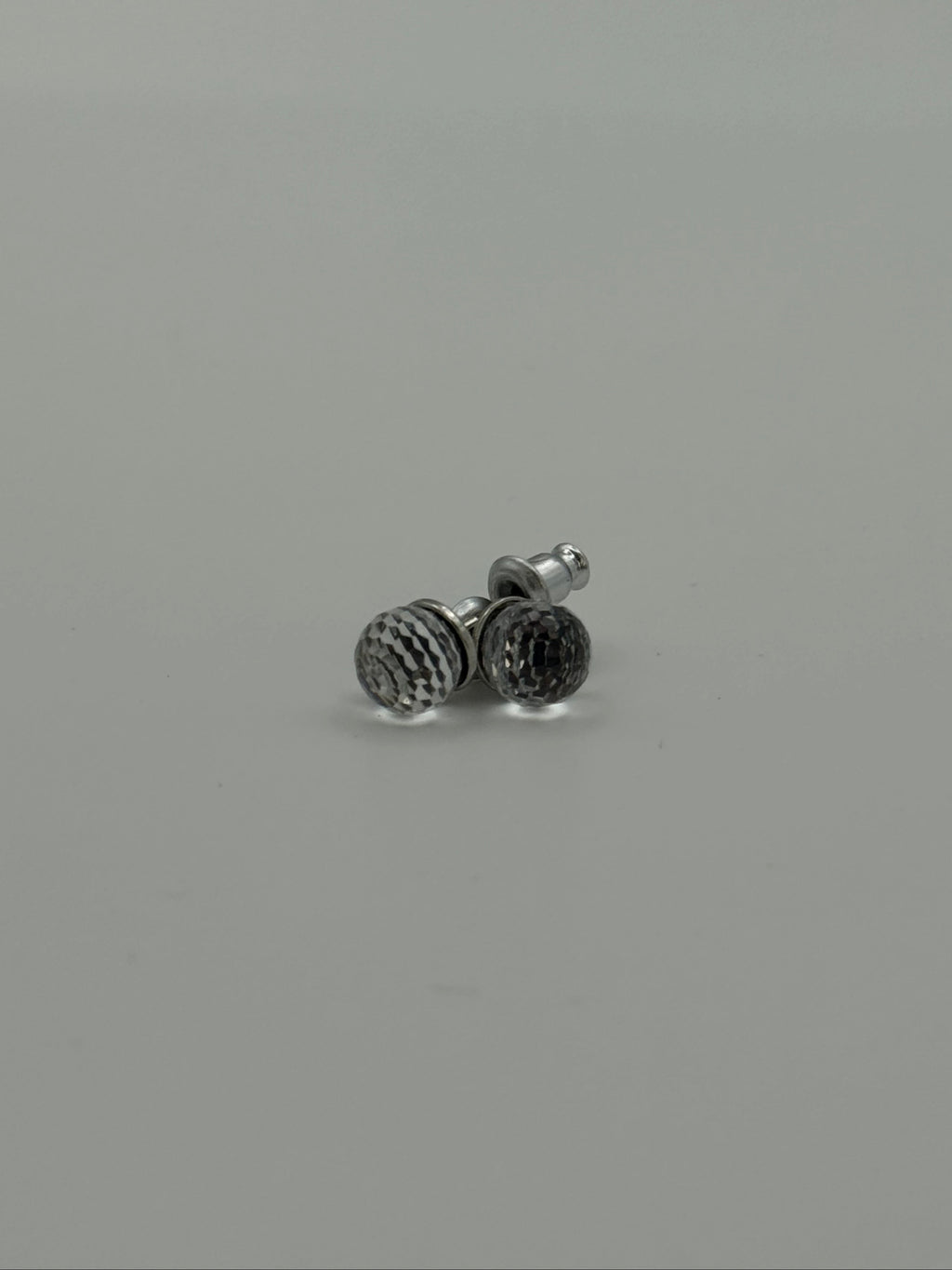 Crystal Ball Stud Earrings