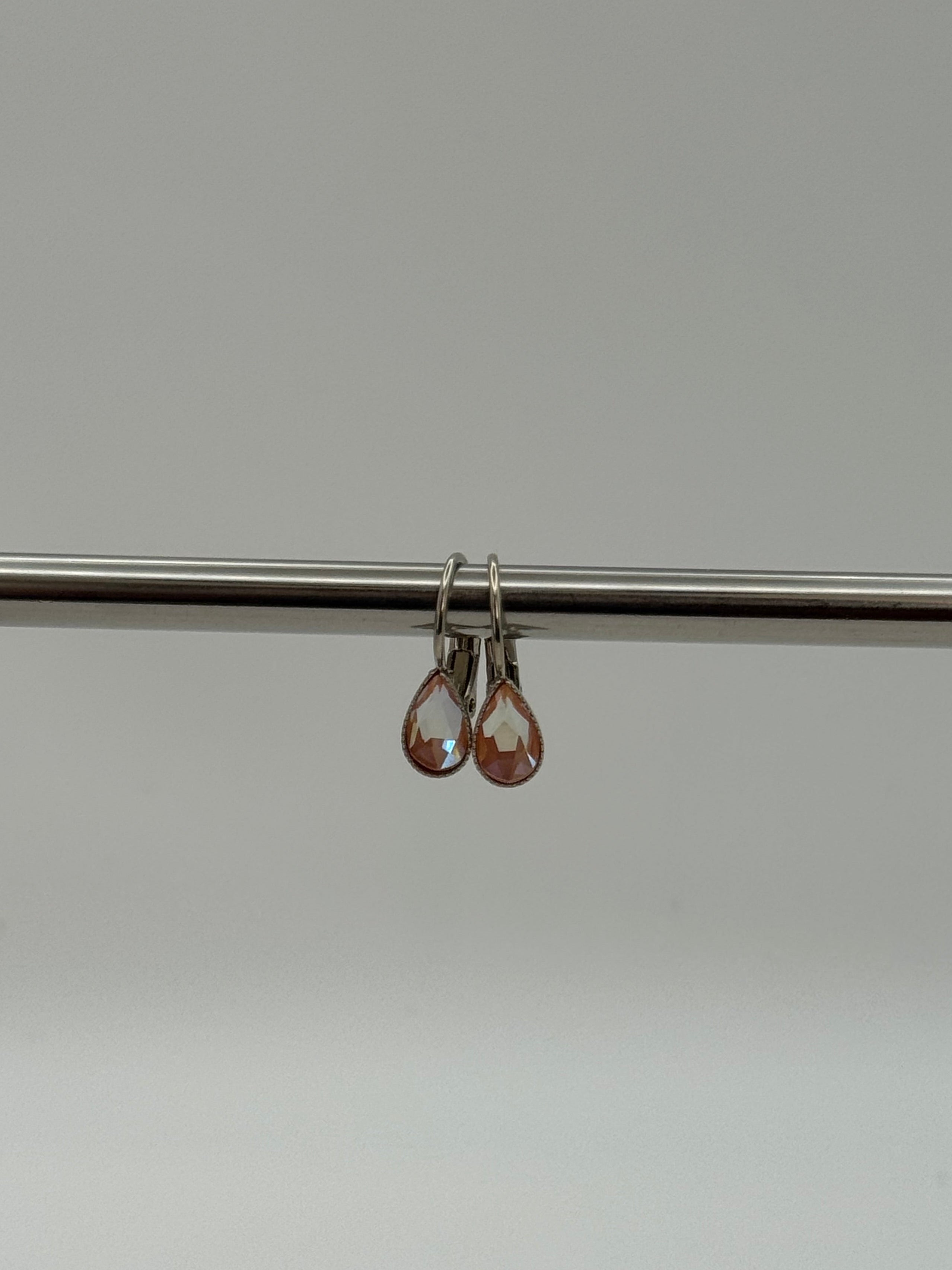 Crystal Teardrop Earrings