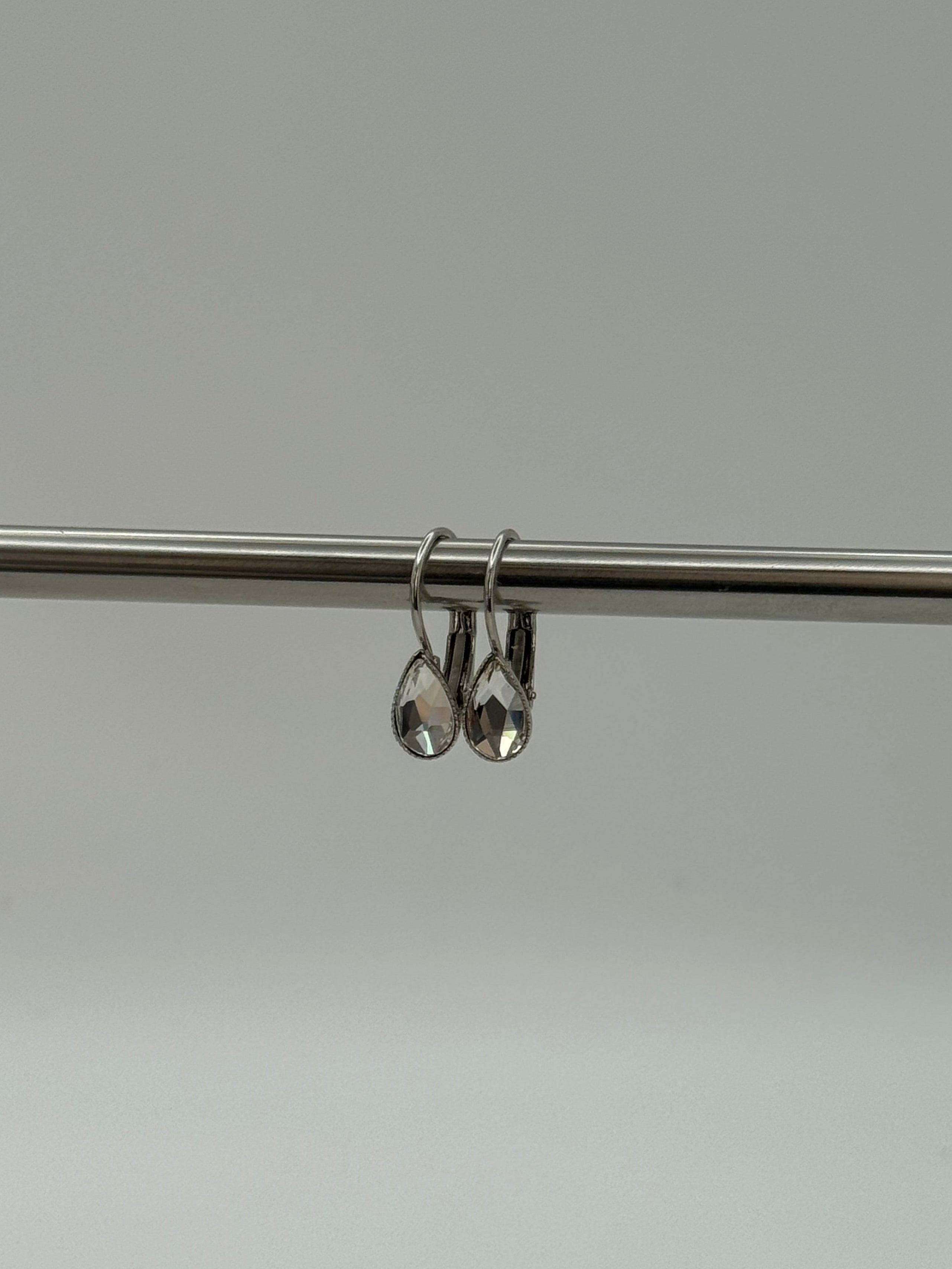 Crystal Teardrop Earrings