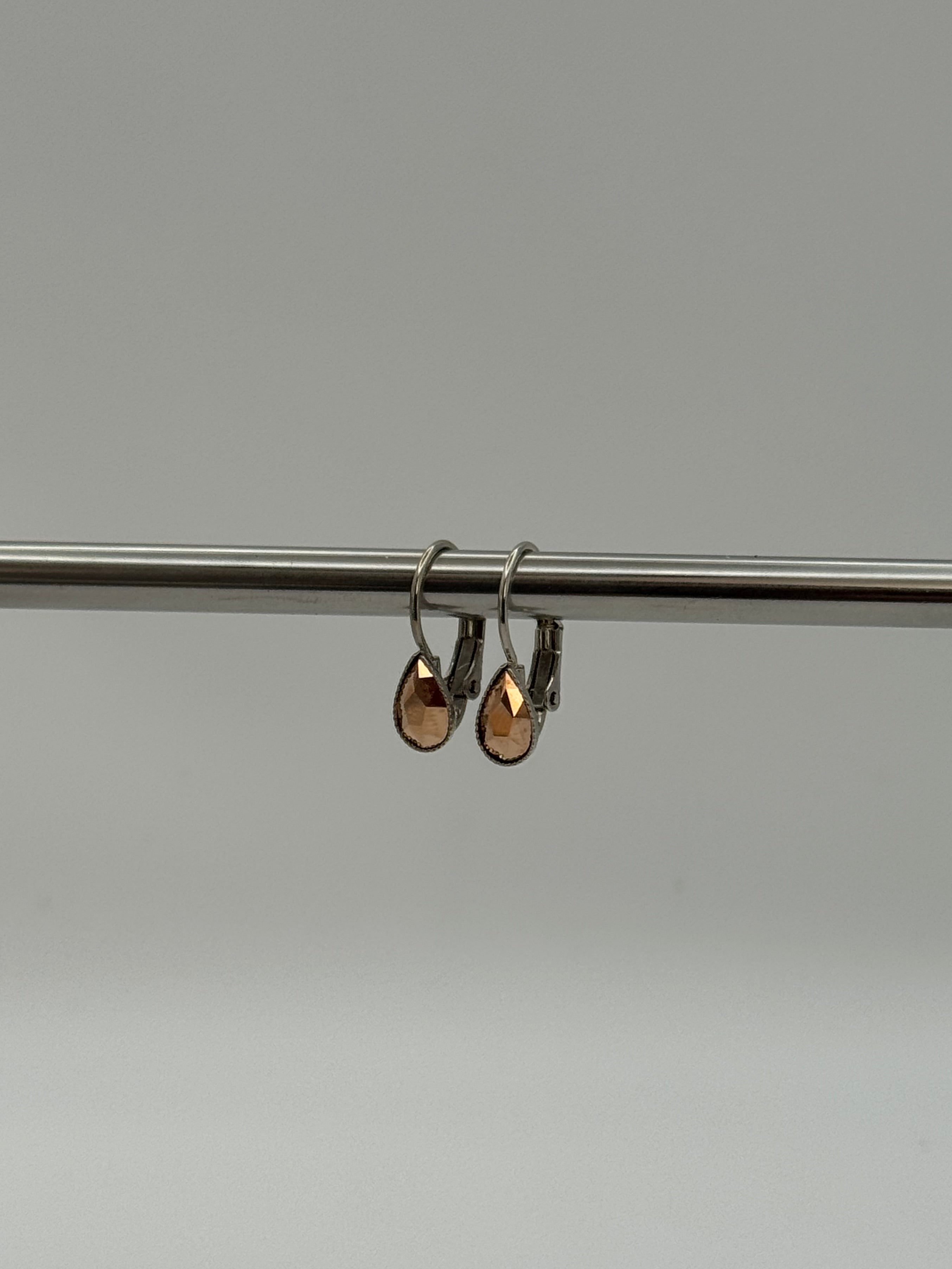 Crystal Teardrop Earrings