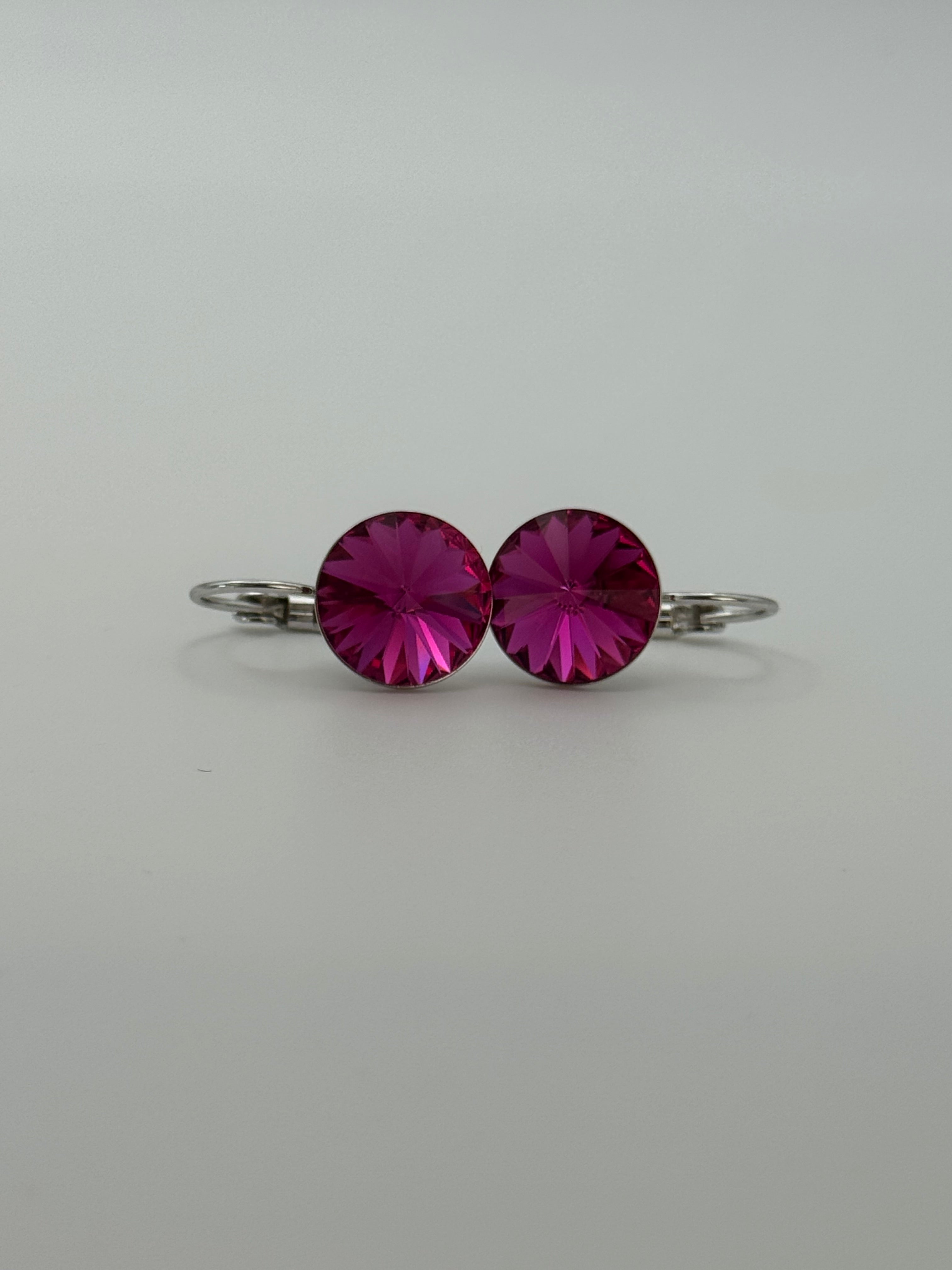 Medium Crystal Drop Earrings