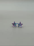Crystal Star Stud Earrings