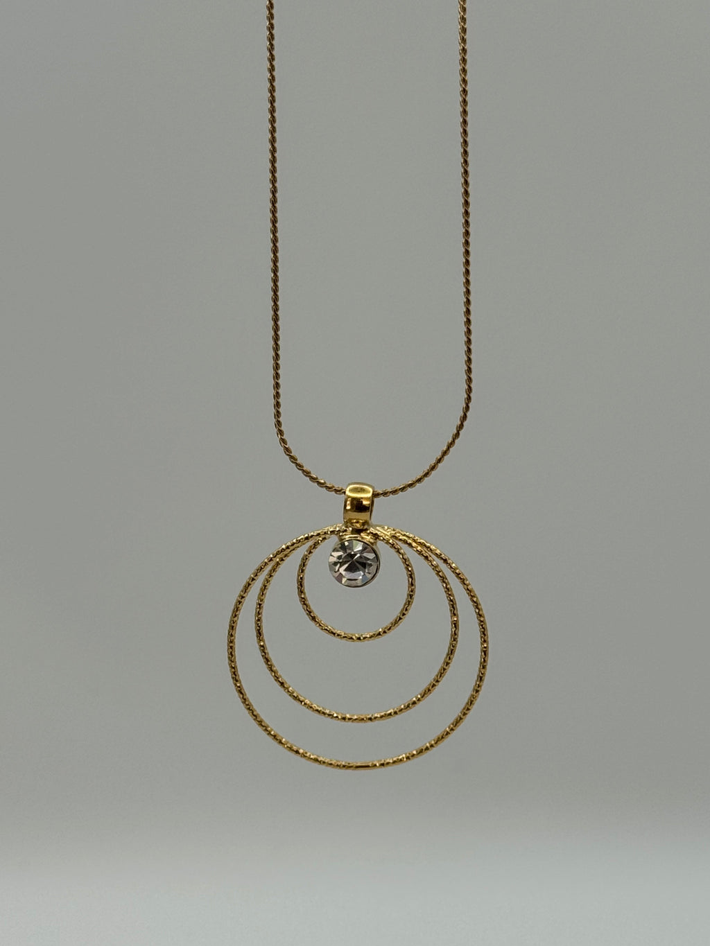 Spiral Drop Earrings & Pendant Necklace Set