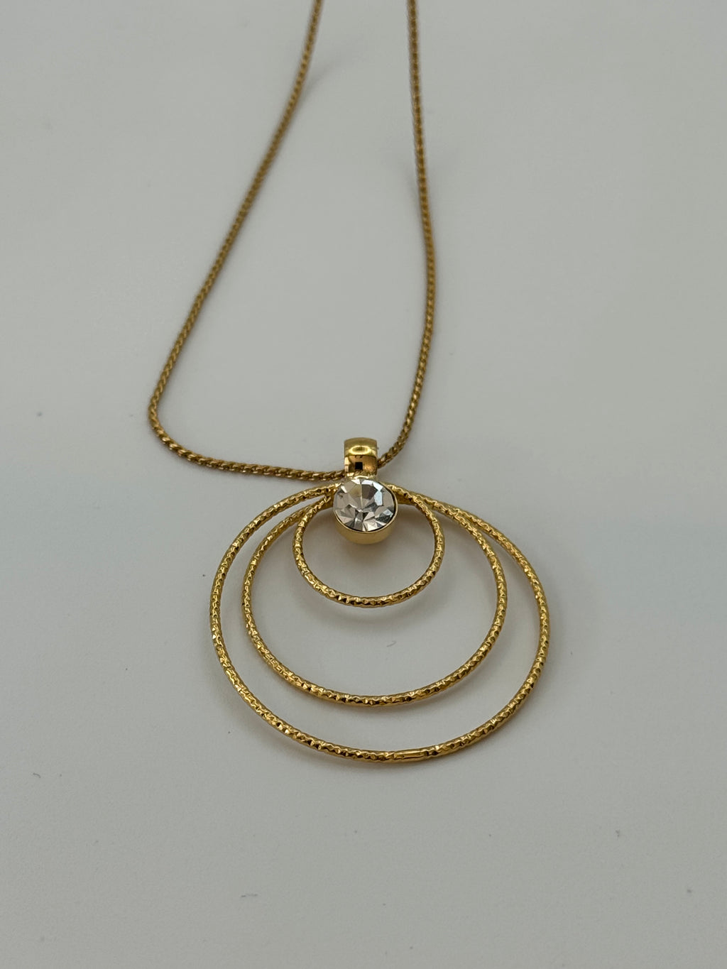 Spiral Drop Earrings & Pendant Necklace Set