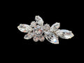 Crystal Cluster Brooch