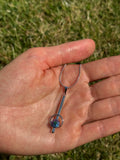 Vitral Rainbow Crystal Bar Pendant Necklace
