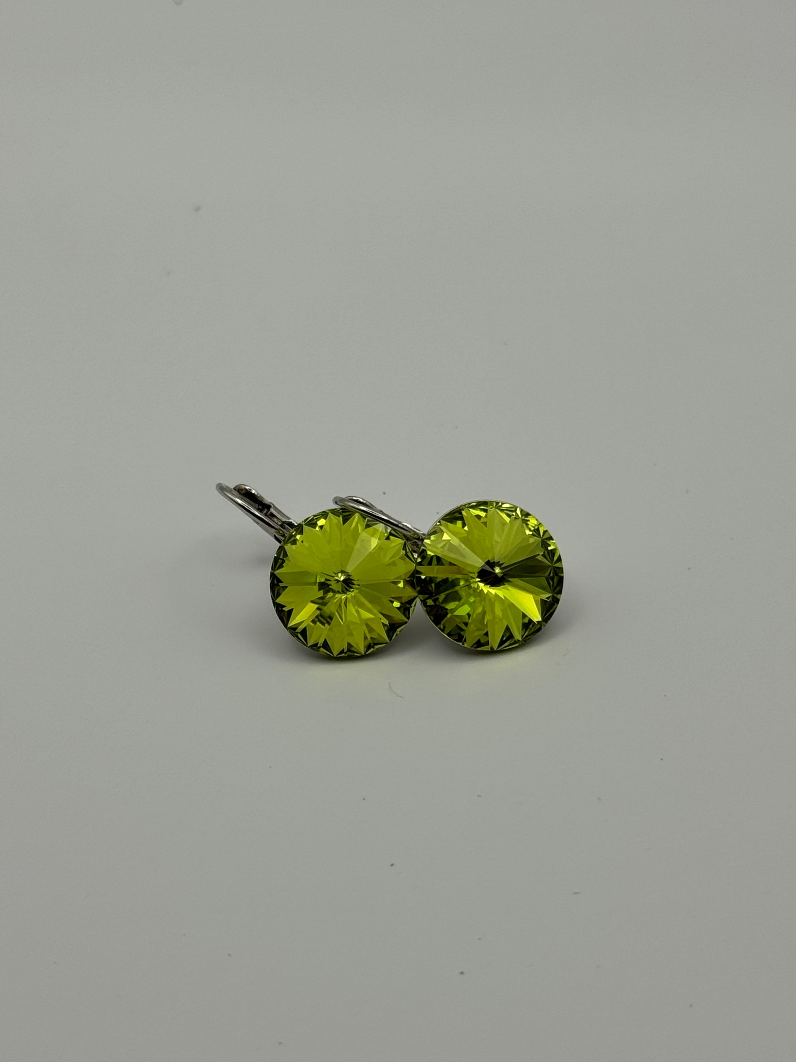 Large Crystal Drop Earrings