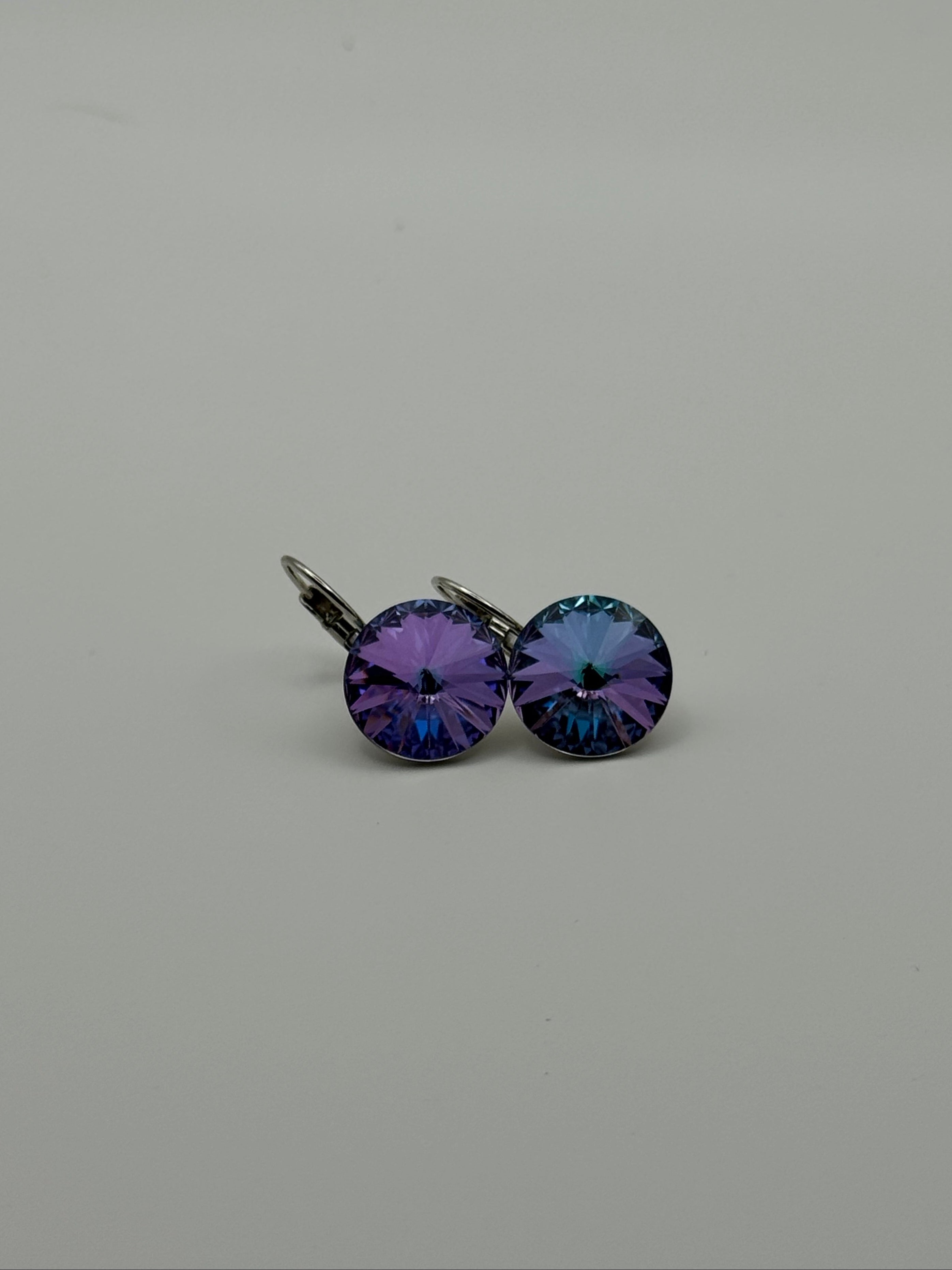 Large Crystal Drop Earrings