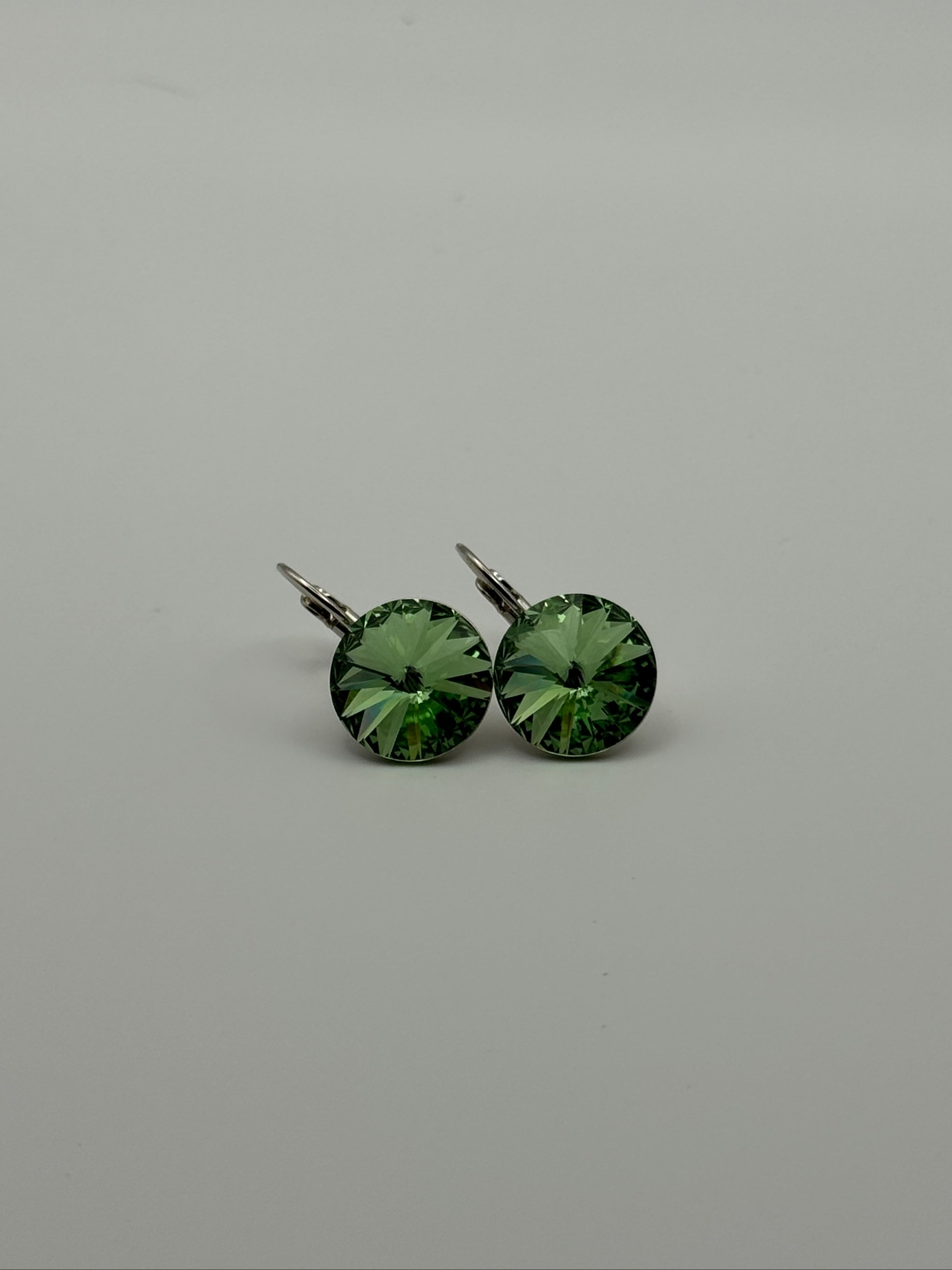Large Crystal Drop Earrings
